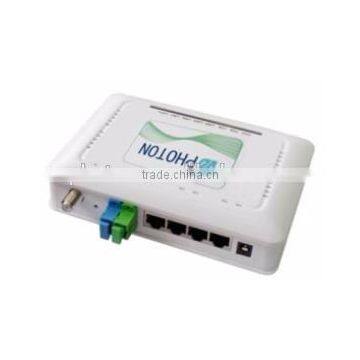 GEPON ONU 4FE+CATV Dual Fiber ONU PTF1034D