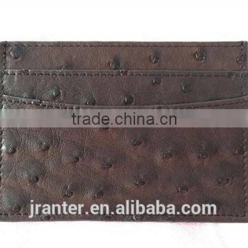 Latest design ostrich leather business card holder or name card holder