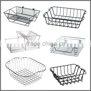 SSW-CM-211 Iron Refrigerator Storage Basket Wholesale China photo-3