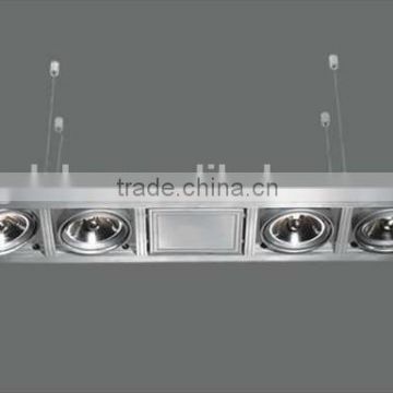 4*50w AR111 halogen modern pendant lighting 200w