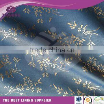 wholesale jacquard woven polyester viscose lining fabric for men's suit