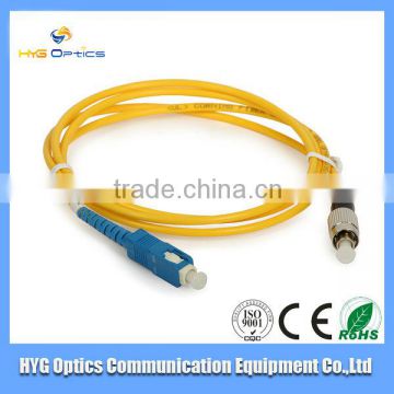 free shipping 3 meter fiber optic patch cord for network solution and project