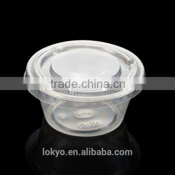 Disposable PP Plastic Small Sauce Cups Clear Plastic Cup Custom photo-2