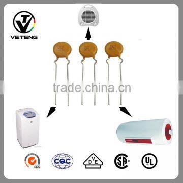 Dashboard disc type metal oxide varistor