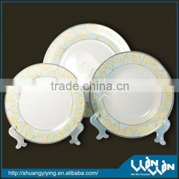 wholesale ceramic white dinner plate wwp130035