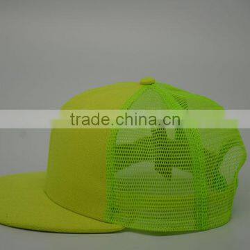 Custom Cheap Flat Bill Blank Trucker Cap photo-4