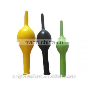 Colorful tail balloon wholesale balloon made in China/High Quanlity 12 Inch Latex Tail Balloon