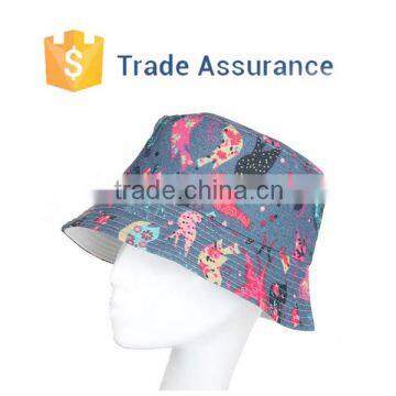 2015 Ladies Womens Colorful Bucket Hat , Summer Printing Bucket Hat, Bucket Sun Hats Caps Wholesale photo-5