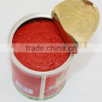 Pure tomato paste made of naturally ripe tomatoes