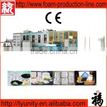 automatic plastic pe disposable foam plates making machine