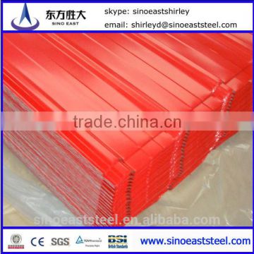 Colored Corrugated Roofing Panel