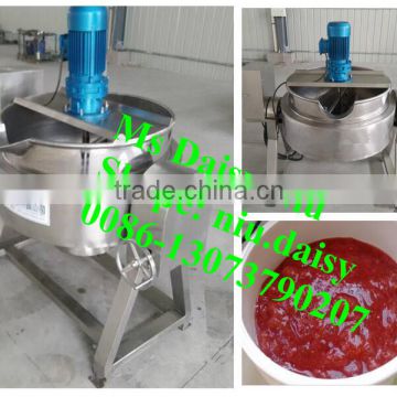 steam cooking kettle with agitator/double jacketed steam kettles/jacketed kettle mixer