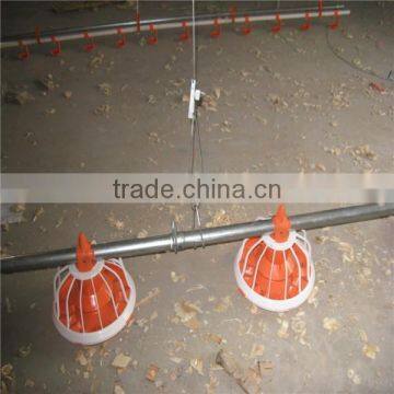 Plastic feeder pan chicken house