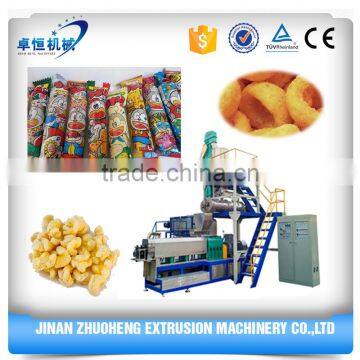 professional factory price grains puffed snack food extruder