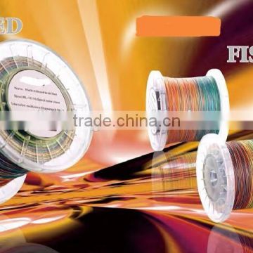 8 strand braided fishing line five color PE braided fishing line