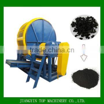 scrap rubber tires recycling machine with high quality