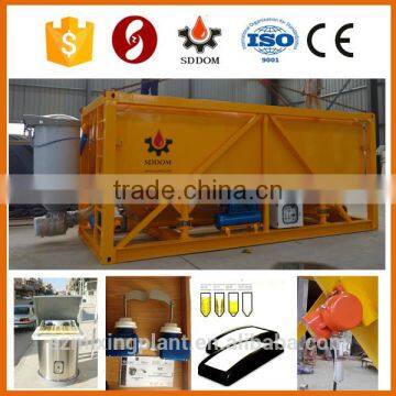 Container type 25 tons horizontal cement silo