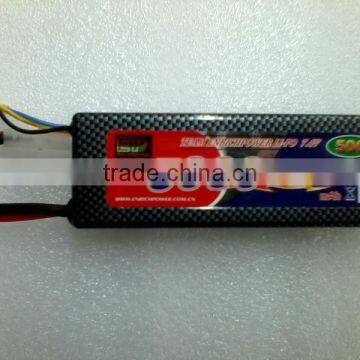 5000mAh 45C 7.4v Hardcase Lipo Battery