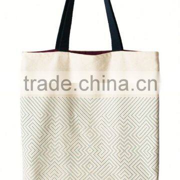 High quality eco-friendly beach cotton canvas tote bag,custom logo print and size, OEM orders are welcome