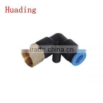 plastic tube fitting, male elbow ,compact one -touch tube fitting , push in tube fitting