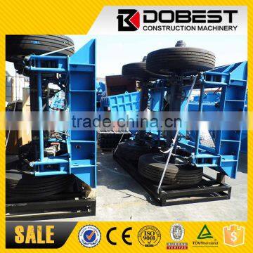 SANME Brand Mobile Stone Crusher Plant PP340JC Jaw Crusher photo-2