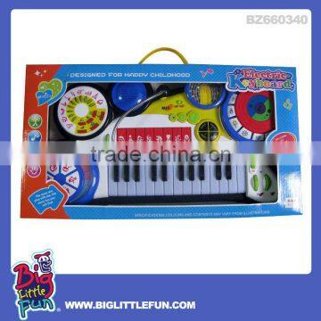 Mini electric toy piano keyboard