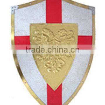 Stainless Steel Black Shield With Dragon Pattern Men's photo-3