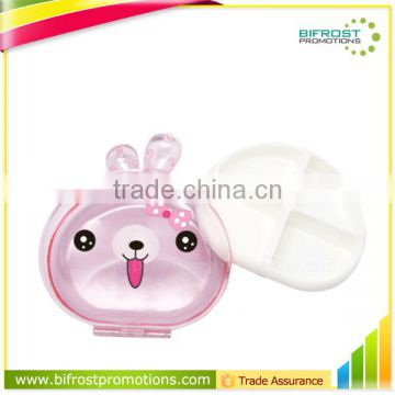 Hot Sale Cute Children Plastic Pill Box