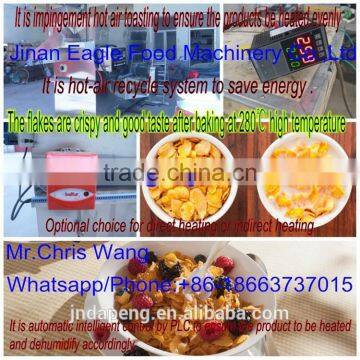 Corn flakes processing machine