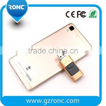 USB 3.0 OTG Flash Drive 3 in 1 Flash Drive for Iphone & Mac photo-5