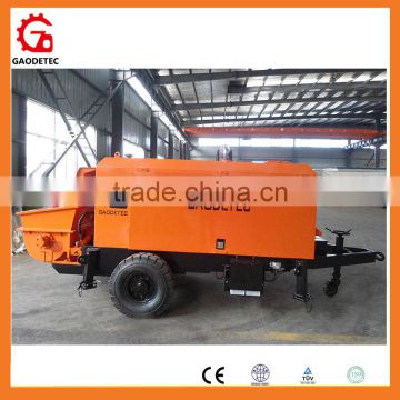 Hot Sale Hydraulic Diesel Engine 25CBM Trailer Concrete Pumps For Sale