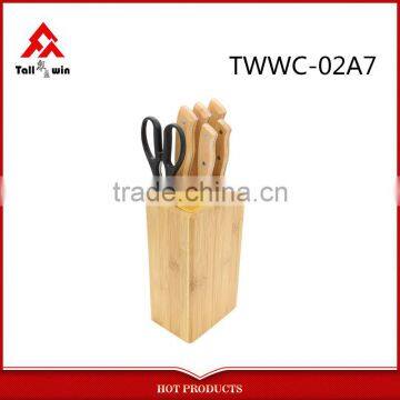 Black Plastic Shark Handle Series 6" Bread Knife photo-3