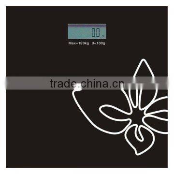 180kg Glass Electronic health bathroom scale