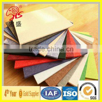 China supplier fabric wrapped acoustic panel/polyester fiber board