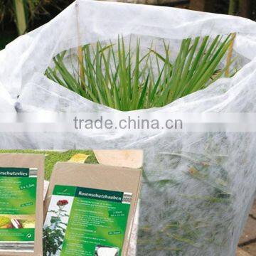 Brown Color PP Non-woven Fabric ,mulch Fleece Ground Cover for Rose photo-4