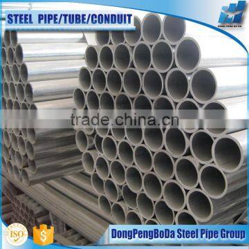 33.4mm steel pipe pre galvanized round hollow section