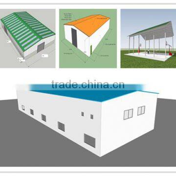 Prefabricated Construction Design Steel Structure Factory Shed photo-6