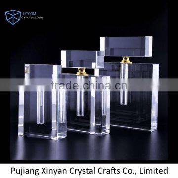 Top selling good quality glass crystal perfume bottle from manufacturer