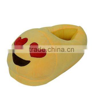 Customized Embroiderey Stuffed PP Cotton Toy Emoji Slipper photo-6