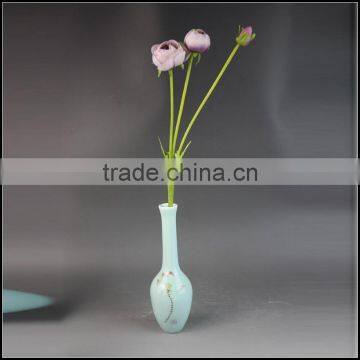 2017 Trendy Hand Painted Underglazed Blue Mini Porcelain Vase photo-4