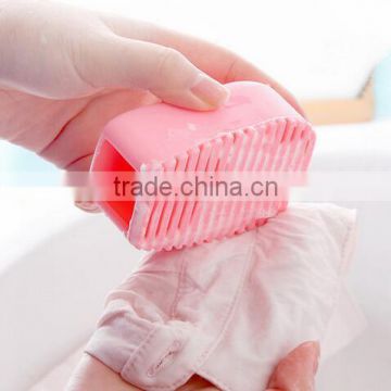 CY177 silicone mini washing brush clothes cleaning brush household clothes washboard