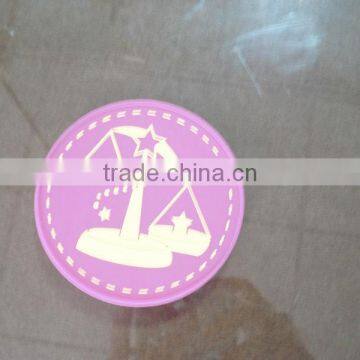 14071802 silicone coaster rubber tea cup mat