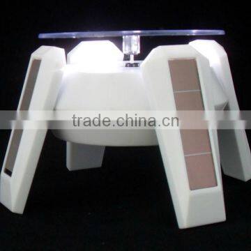 Solar Powered Rotary Display Turntable With LED Light Factory Cheap Price For Sale photo-6