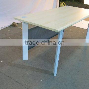 Elegant Simple Knock Down Office Conference Table Computer Desk Meeting Table Desktop Computer Desk With Modesty Panel photo-2