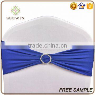 Plaid Colorful Ruffle Chair Sash Band With Plastic Buckle Set photo-6