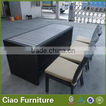 outdoor furniture lazy susan high end outdoor wicker rattan bar furniture