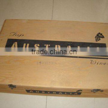 wooden wine box /wooden box /wine package