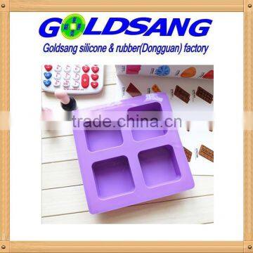 4 Square Silicone Handmake Soap Mold &cake Mold photo-5