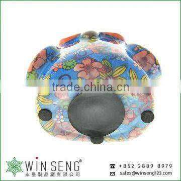 Coin Holder Owl Shape Flower Patterns Ceramic Animal Piggy Bank for Decoration photo-5