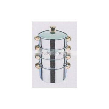 5 Layer Stainless Steel Steamer Pot photo-5